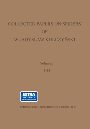 Collected papers on spiders of Wladyslaw Kulczynski 