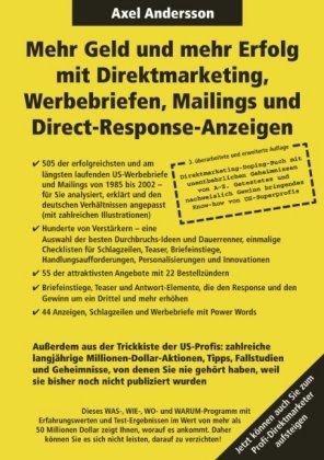 Mehr Geld und mehr Erfolg mit Direktmarketing, Werbebriefen, Mailings & Direct Response-Anzeigen 