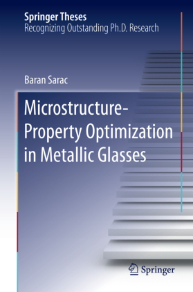 Microstructure-Property Optimization in Metallic Glasses 