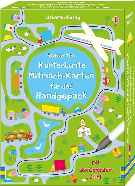 50 Karten: Kunterbunte Mitmach-Karten für das Handgepäck, 50 Karten: Kunterbunte Mitmach-Karten für das Handgepäck