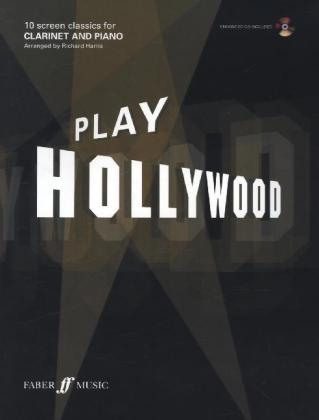 Play Hollywood, clarinet, w. Audio-CD 