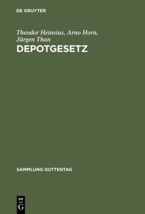 Depotgesetz (DepotG) 