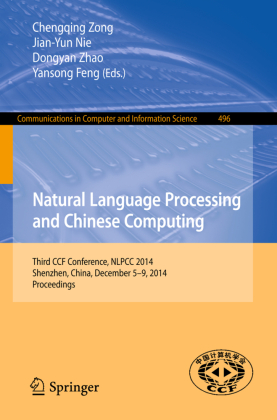 Natural Language Processing and Chinese Computing 
