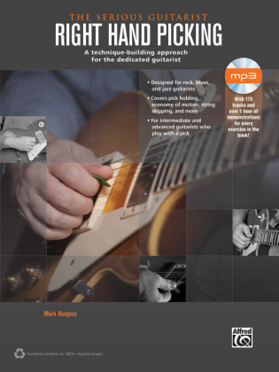 The Serious Guitarist: Right-Hand Picking, m. 1 Audio-CD 