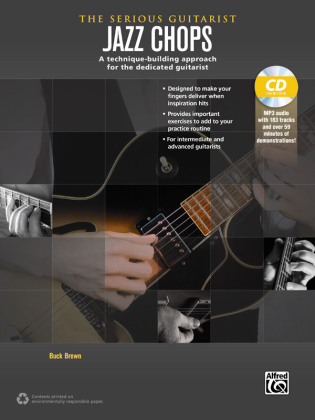 The Serious Guitarist: Jazz Chops, m. 1 Audio-CD 