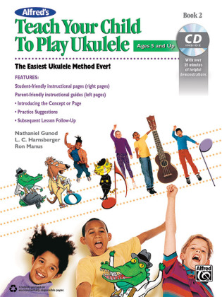 Alfred's Teach Your Child to Play Ukulele, Book 2, m. 1 Audio-CD 