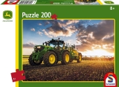 John Deere, Traktor 6150R mit Güllefass (Kinderpuzzle)