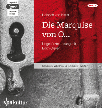 Die Marquise von O, 1 Audio-CD, 1 MP3 