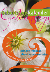 Geburtstags-Kalender Blumen