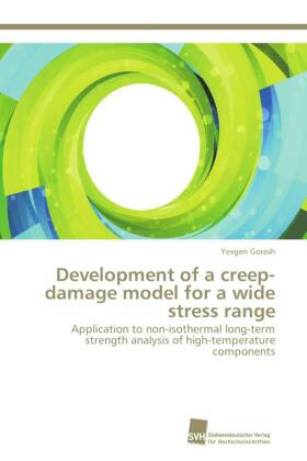Development of a creep-damage model for a wide stress range 