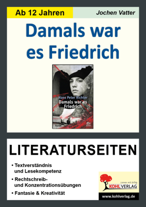 Hans Peter Richter "Damals war es Friedrich", Literaturseiten
