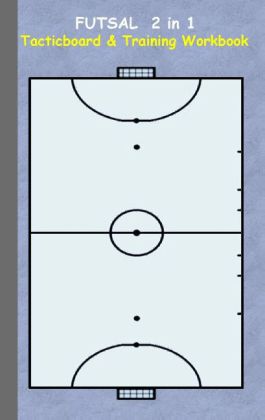 Futsal 2 in 1 Tacticboard and Training Workbook 