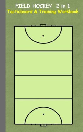 Field Hockey 2 in 1 Tacticboard and Training Workbook 