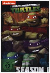 Teenage Mutant Ninja Turtles, 4 DVDs