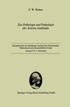 Zur Orthologie und Pathologie der Arteria vertebralis 