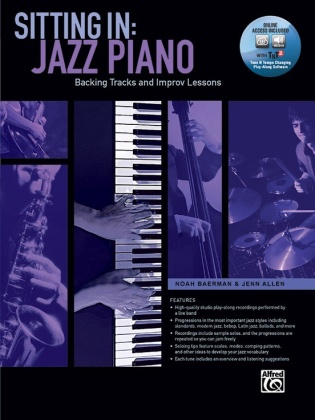 Sitting In: Jazz Piano, m. 1 Audio-DVD 