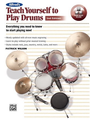 Alfred's Teach Yourself to Play Drums, m. 1 Audio-CD u. 1 Audio-DVD 