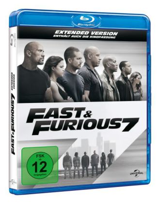 Fast & Furious 7, 1 Blu-ray + Digital UV (Extended Version) 