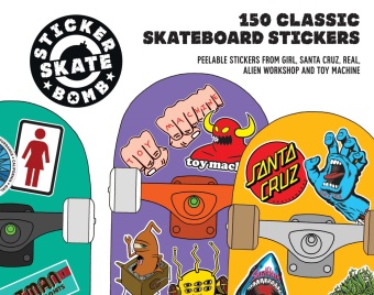 Stickerbomb Skateboard 