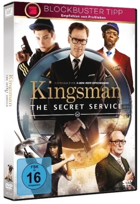 Kingsman: The Secret Service, 1 DVD