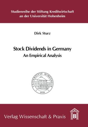 Stock Dividends in Germany. 