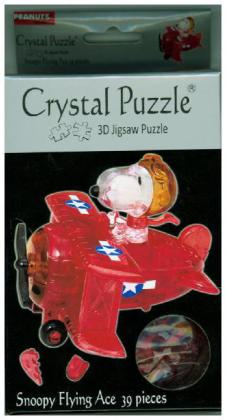 Snoopy im Flugzeug rot (Puzzle) 