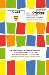 mindmemo Vokabel Sticker - Grundwortschatz Español / Deutsch - 280 Vokabel-Aufkleber