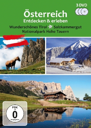 Der Reiseführer: Österreich entdecken und erleben, 3 DVDs 
