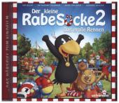 Der kleine Rabe Socke - Das große Rennen, 1 Audio-CD
