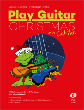 Play Guitar Christmas, mit Schildi 