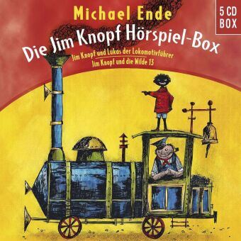Die Jim Knopf und Lukas der Lokomotivführer Hörspiel-Box, 5 Audio-CDs