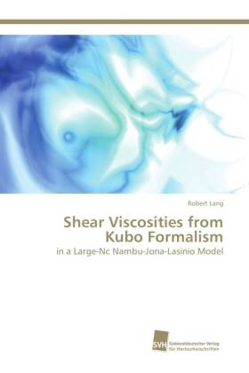 Shear Viscosities from Kubo Formalism 