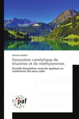 Ozonation catalytique de triazines et de méthylamines 