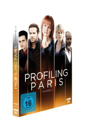 Profiling Paris. Staffel.2, 4 DVDs, 4 DVD-Video 
