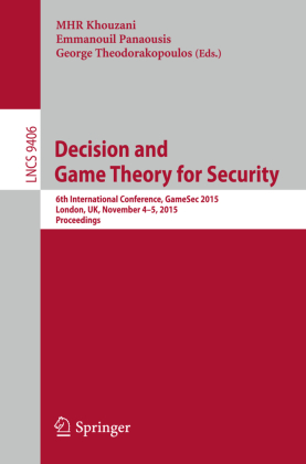 Decision and Game Theory for Security 