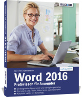 Word 2016 - Profiwissen für Anwender Cover