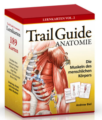 Trail Guide Anatomie, 189 Lernkarten 