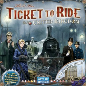 Zug um Zug, Vereinigtes Königreich (Spiel-Zubehör). Ticket to Ride, United Kingdom (Spiel-Zubehör) 