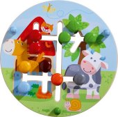 Schiebebrett Bauernhof-Welt (Kinderspiel)