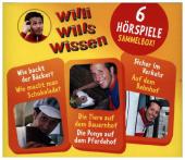 Willi wills wissen - Sammelbox, Audio-CD Cover