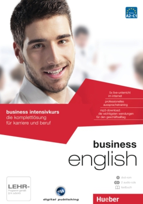 business intensivkurs english, 1 DVD-ROM + 2 Audio-CDs + 1 Textbuch 