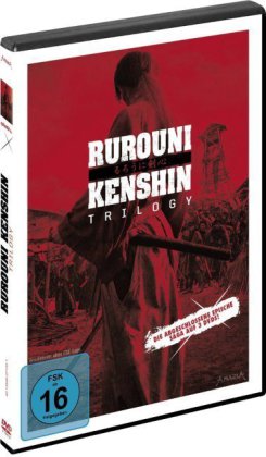 Rurouni Kenshin Trilogy, 3 DVDs