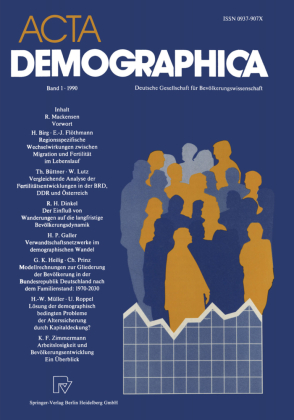 Acta Demographica 