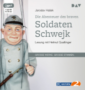 Die Abenteuer des braven Soldaten Schwejk, 1 Audio-CD, 1 MP3