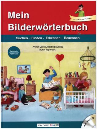 Mein Bilderwörterbuch, Deutsch - Polnisch, m. Audio-CD