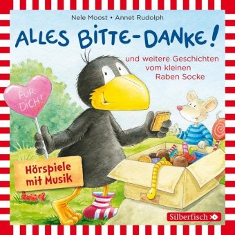 Alles Bitte-danke!, Alles Eis!, Socke will alles können und zwar ruckzuck! (Der kleine Rabe Socke 11), 1 Audio-CD