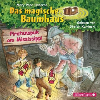 Piratenspuk am Mississippi (Das magische Baumhaus 40), 1 Audio-CD