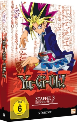 Yu-Gi-Oh!, 5 DVDs 