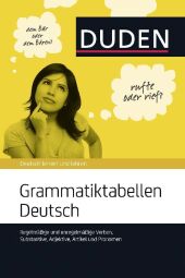 Grammatiktabellen Deutsch Cover