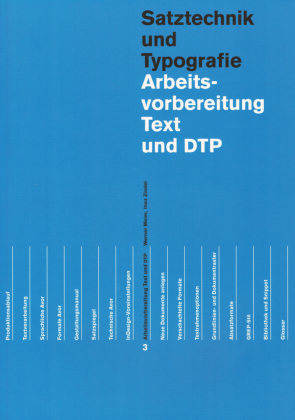 Arbeitsvorbereitung Text und DTP 